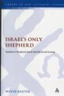Image for Israel&#39;s only shepherd  : Matthew&#39;s shepherd motif and his social setting
