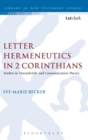 Image for Letter Hermeneutics in 2 Corinthians