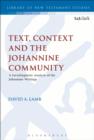 Image for Text, context and the Johannine community: a sociolinguistic analysis of the Johannine writings : 477