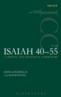 Image for Isaiah 40-55 Vol 1 (ICC)