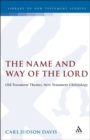 Image for The name and way of the Lord: Old Testament themes, New Testament christology