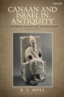Image for Canaan and Israel in antiquity: a textbook on history and religion