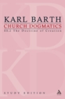 Image for Church dogmatics study edition 15III.2: The doctrine of creation