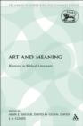 Image for Art and Meaning: Rhetoric in Biblical Literature