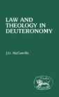 Image for Law and Theology in Deuteronomy