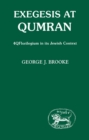 Image for Exegesis at Qumran: 4q Florilegium in Its Jewish Context.