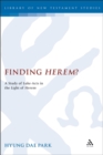 Image for Finding Herem?: a study of Luke-Acts in the light of Herem