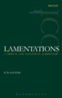 Image for Lamentations  : a critical and exegetical commentary