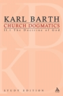 Image for Church dogmatics study edition 7II.1: The doctrine of God