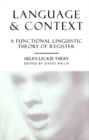 Image for Language and Context: A functional linguistic theory of register