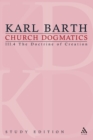 Image for Church dogmatics study edition 19III.4: The doctrine of creation