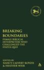 Image for Breaking boundaries  : female biblical interpreters who challenged the status quo