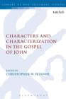 Image for Characters and characterization in the gospel of John