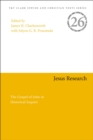 Image for Jesus research  : the gospel of John in historical inquiry