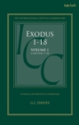 Image for A critical and exegetical commentary on Exodus 1-18Volume 1,: Chapters 1-10