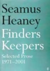 Image for Finders keepers  : selected prose, 1971-2001