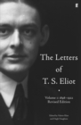 Image for The letters of T.S. EliotVolume 1,: 1898-1922