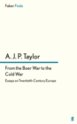Image for From the Boer War to the Cold War : Essays on Twentieth-Century Europe