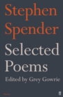 Image for Stephen Spender: selected poems
