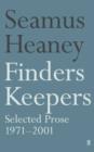 Image for Finders keepers: selected prose, 1971-2001