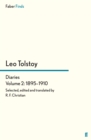 Image for Tolstoy&#39;s Diaries Volume 2: 1895-1910