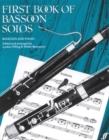 Image for First Book Of Bassoon Solos