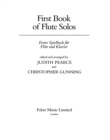 Image for First Book of Flute Solos (Flute Part Only)