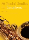 Image for 80 graded studies for saxophone (alto/tenor)Book one (1-46)