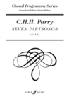 Image for Seven Partsongs