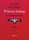 Image for Whitman Settings