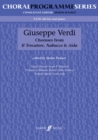 Image for Verdi Opera Choruses : Choruses from Il Trovatore, Nabucco and Aida