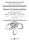 Image for Six Motets for Upper Voices