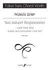 Image for Two Advent Responsories