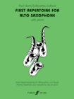 Image for First repertoire for alto saxophone  : with piano