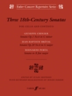 Image for Three 18th-Century Sonatas