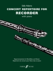 Image for Concert Repertoire For Recorder