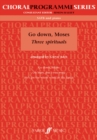 Image for Go Down, Moses Three Spirituals