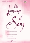 Image for The Language Of Song: Advanced (High Voice)