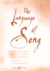 Image for The Language Of Song: Advanced (Medium Voice)