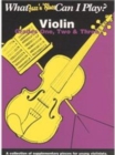 Image for What Else Can I Play? Jazz &amp; Blues Violin Grades 1-3