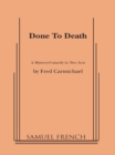 Image for Done to Death