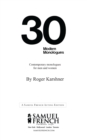 Image for 30 Modern Monologues