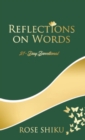 Image for Reflections on Words Devotional