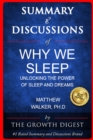 Image for Summary &amp; Discussions of Why We Sleep By Matthew Walker, PhD