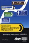 Image for The Route Map to Business Continuity Management : Meeting the Requirements of BS 25999
