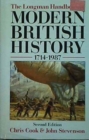 Image for The Longman Handbook of Modern British History 1714-1987