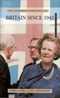 Image for Longman companion to contemporary Britain  : British history and politics since 1945