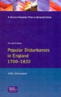 Image for Popular Disturbances in England 1700-1832