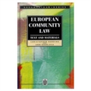 Image for European Community Law : Text and Materials