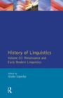 Image for History of Linguistics Vol III